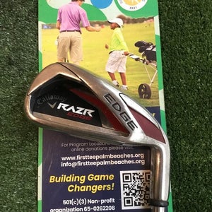 Callaway Razr Edge 6 Iron Uniflex Steel Shaft