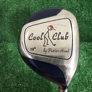 Putter Head Cool Club 19* 5 Wood 19* Graphite Shaft