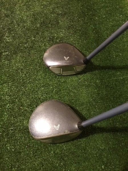Callaway Ladies Big Bertha Steelhead III 4-7 Woods Set Graphite Shafts