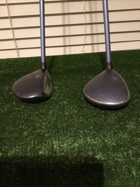 Callaway Ladies Big Bertha Steelhead III 4-7 Woods Set Graphite Shafts
