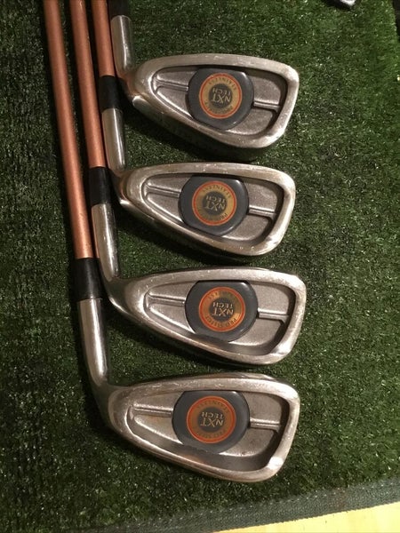 Proselect Irons Pro Select NXT Tech Stainless Irons Set 3-PW Ultra Graphite Shafts ...