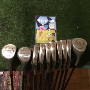 Yamaha Boromatic Full Set Driver 3-5 and 3-PW (No 7 Iron) Regular Graphite