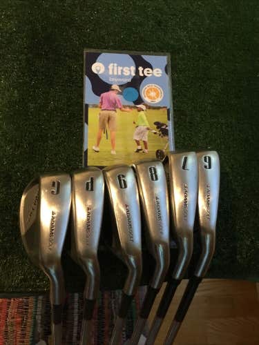 Adams Tight Lies Irons Set 6-PW-GW Regular Steel Shafts