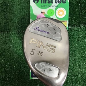Ping Serene 5 Hybrid 26* Ladies Graphite Shaft