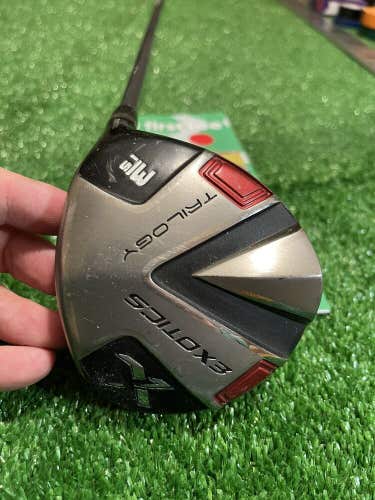 Tour Edge Exotics Trilogy Ladies 15* 3 Wood Graphite Shaft