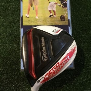 TaylorMade Left Handed Aero Burner HL 16.5* 3 Wood X-Stiff Graphite Shaft