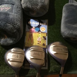 Lady Cobra Autoclave System3-5-7 Woods Set Graphite Shafts