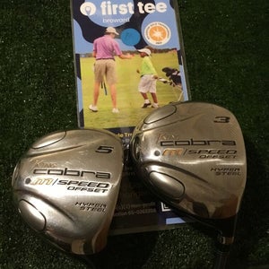 King Cobra Ladies M Speed Offset 3-5 Woods Set Graphite Shafts