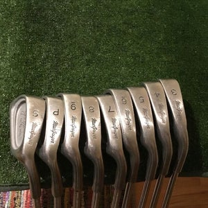 MacGregor Jack Nicklaus CG 1800 Irons Set 3-PW-SW Stiff Steel Shafts