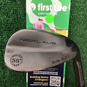 Nicklaus Dual Slot 56* Sand Wedge SW Stiff Steel Shaft