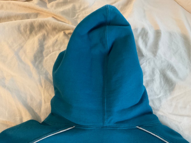 Supreme Piping Hoodie Blue-M $110