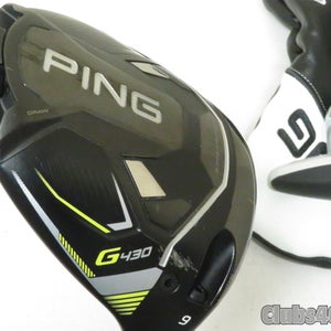 PING G430 MAX Driver 9° Alta CB 55 Black Stiff Flex +Cover & Tool