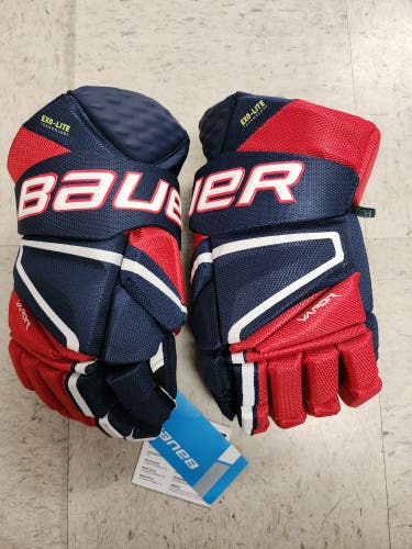Bauer Vapor Hyperlite Gloves 14", New with Tags