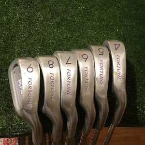 Fortune Ladies DC Plus Distance-Control 4-9 Irons Set Steel Shafts