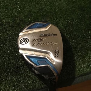 Tour Edge Hot Launch 4 Hybrid 22* Uniflex Graphite Shaft