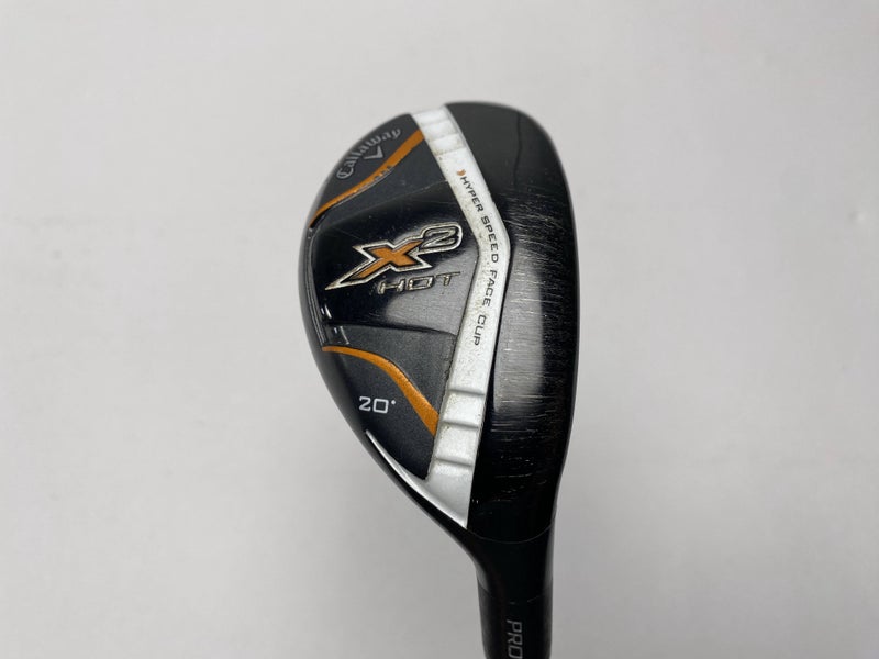 Callaway X2 Hot Pro 3 Hybrid 20* Aldila Tour ATX 3.3 75g Stiff Graphite Mens RH