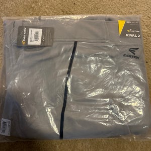 Gray New XXL Easton Game Pants