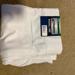 White New Large Champro Game Pants