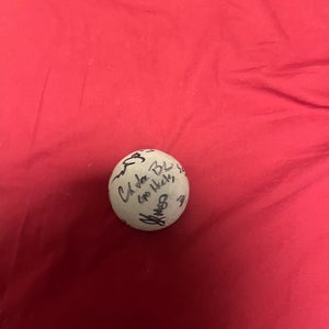 Signed Maryland lacrosse team