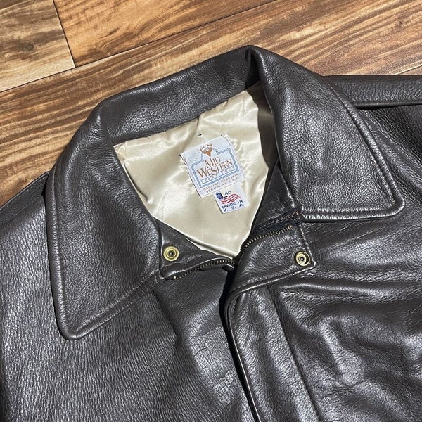 Vintage Mid Western Genuine Deerskin Sport Togs Leather