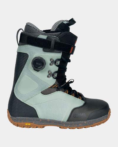 Rome Libertine Pro Hybrid Boa Snowboard Boots Mens Size 11 Slate/Orange New 2025