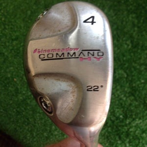 Pinemeadow Command Ladies 4 Hybrid 22* Graphite Shaft