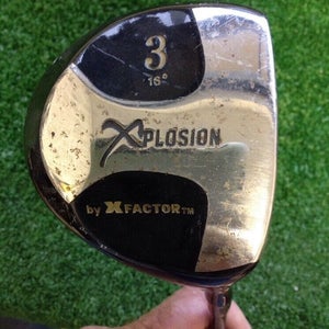 X Factor Xplosion Fairway 16* 3 Wood Regular Graphite Shaft