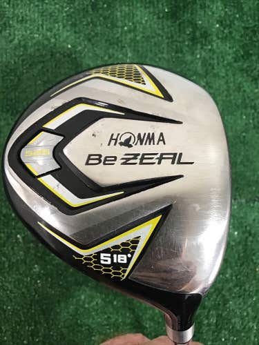 Honma Be Zeal 525 18* 5 Wood Stiff Graphite Shaft