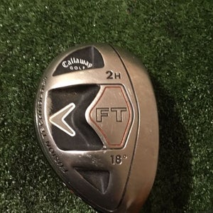 Callaway Fusion Technology FT Neutral 18* 2 Hybrid Stiff Graphite Shaft