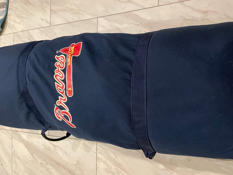 Atlanta Braves MLB Authentic Game Used Team Baseball Bat Bag