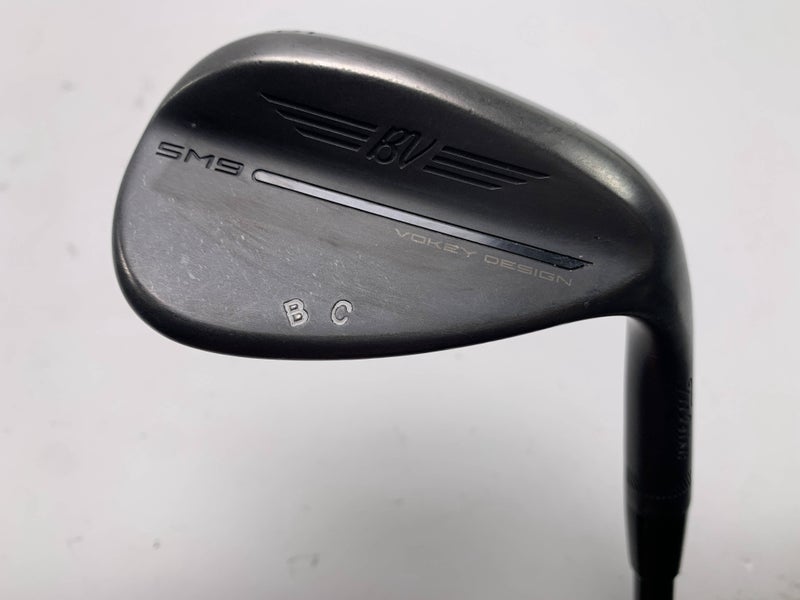 Titleist Vokey SM9 Jet Black Sand Wedge SW 56* 10S DG S400 Tour Issue Stiff RH
