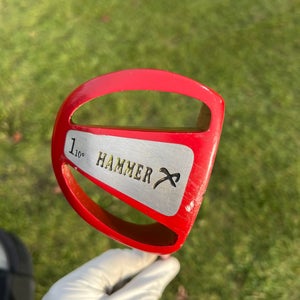 Hammer X 1 Wood Driver 10 Degree Xtreme X Factor Graphite Stiff Flex Custom Red