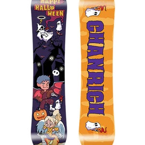 KIDS CHANRICH HALLOWEEN CAMBER BEGINNER SNOWBOARD  110CM/43" LONG