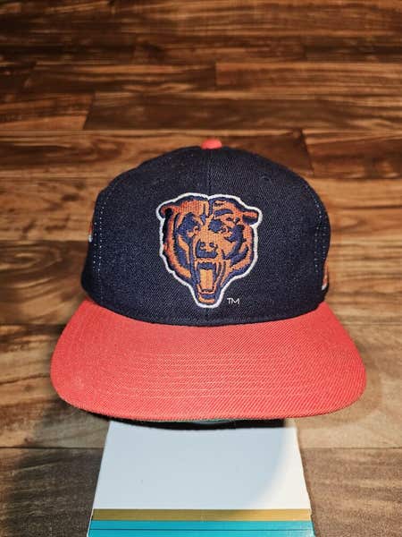 chicago bears hat that looks like a football helmet FOCO Men's NFL Team Logo Lineman Marquee RF Caps or authentic helmet Vintage Rare Chicago Bears Sports