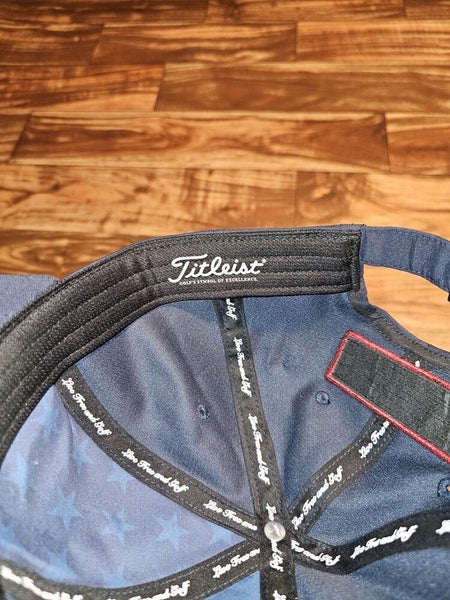 Titleist Golf USA Pro V1 Promo Sports Golf FootJoy Navy Blue Hat Cap Strapback