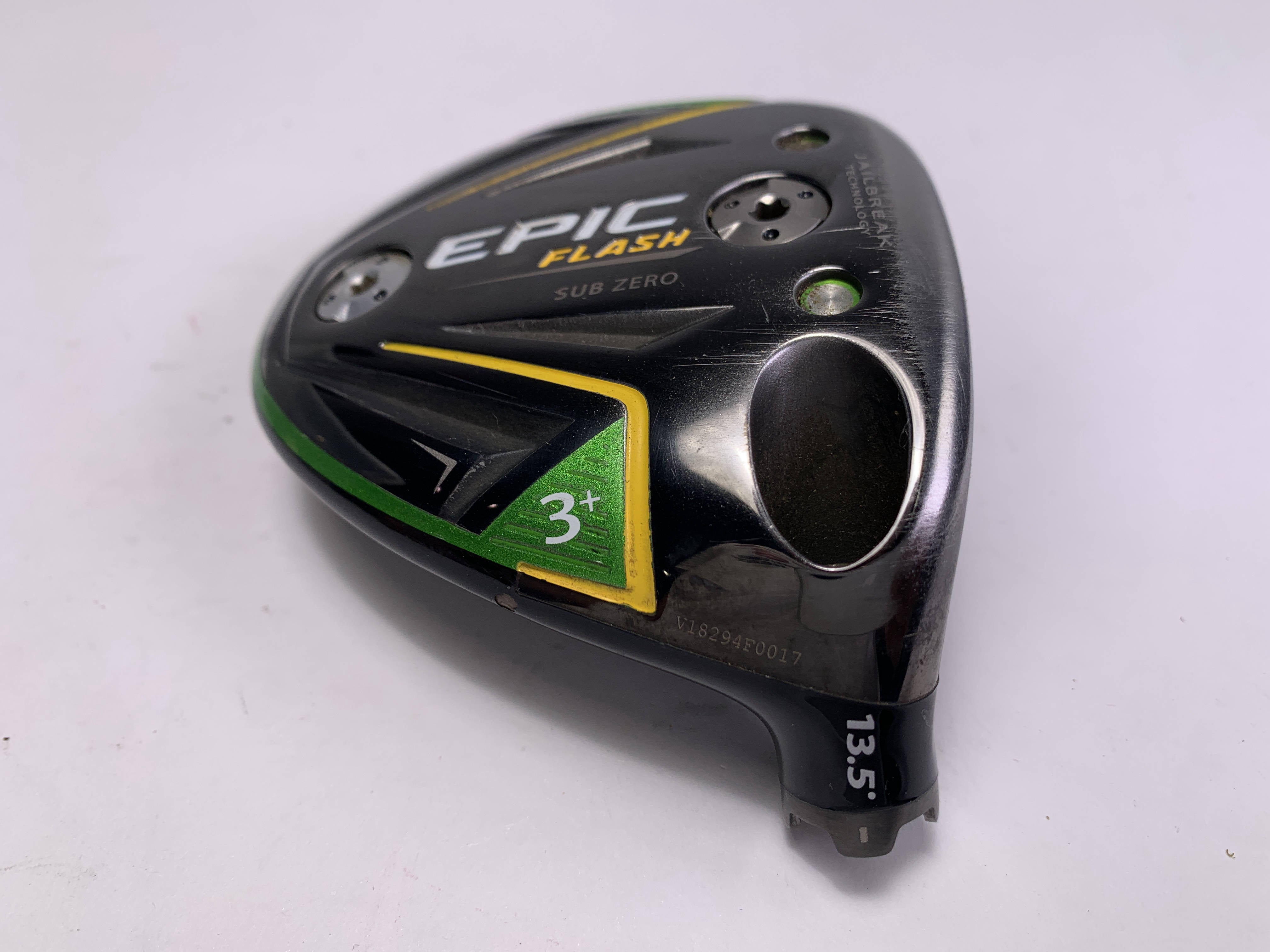 Callaway EPIC Flash Sub Zero 3+ Fairway Wood 13.5* HEAD ONLY Mens