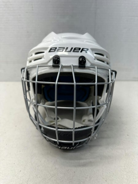Used Bauer Prodigy Hlmt Cage Combo Yth Xs Hockey Helmets