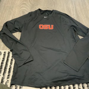 new men's XL nike OSU pro long sleeve shirt baseball, football, BSBL, FTBL