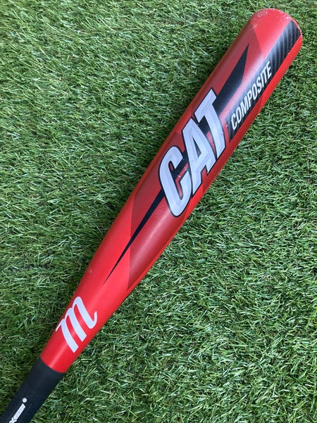 Used 2019 Marucci CAT Composite Bat USSSA Certified (-10) Composite 21 oz 31"