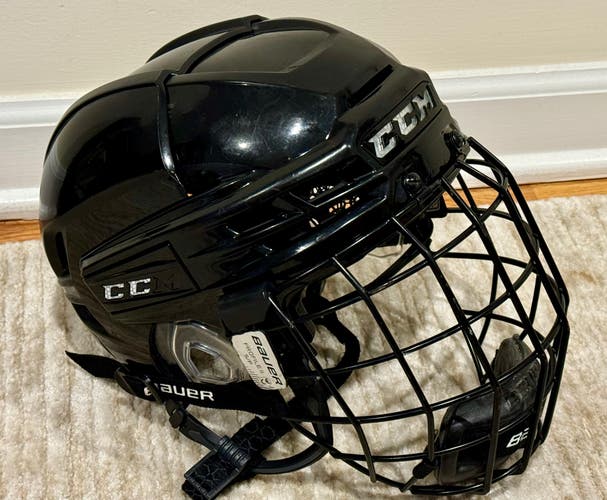 small CCM Super Tacks X Helmet Used