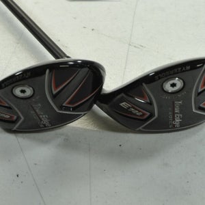 Tour Edge Exotics E722 4 and 5 Hybrid Set Right Regular KBS TGI Graphite #180478