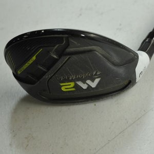 LEFT HANDED TaylorMade M2 Rescue 2017 3-19* Hybrid Regular Flex Graphite #180723