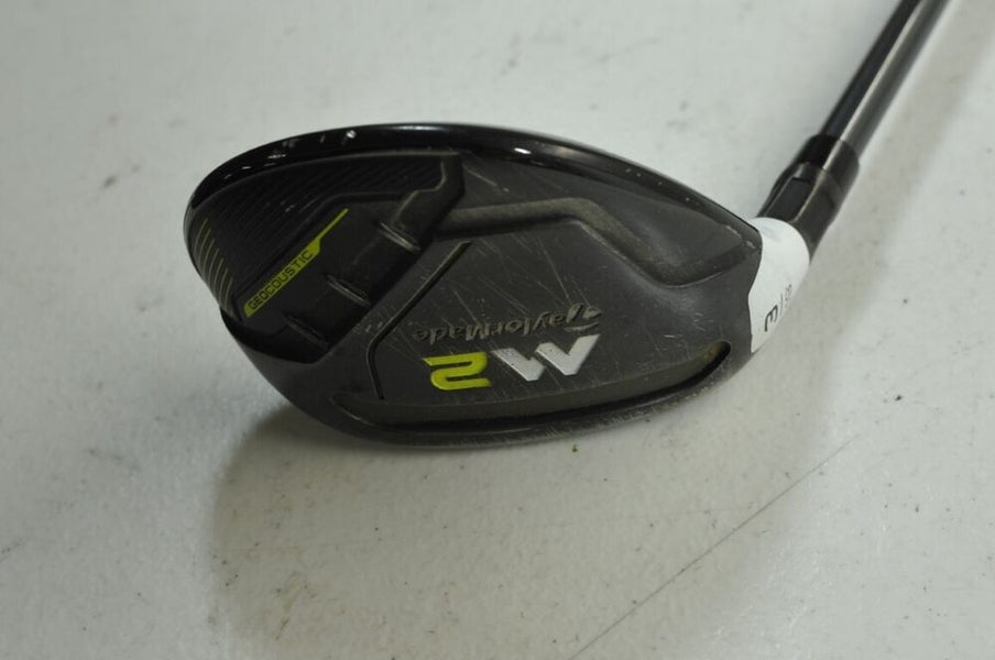 LEFT HANDED TaylorMade M2 Rescue 2017 3-19* Hybrid Regular Flex Graphite #180723