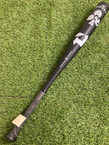 Used 2022 DeMarini The Goods One Piece Bat BBCOR Certified (-3) Alloy 28 oz 31"