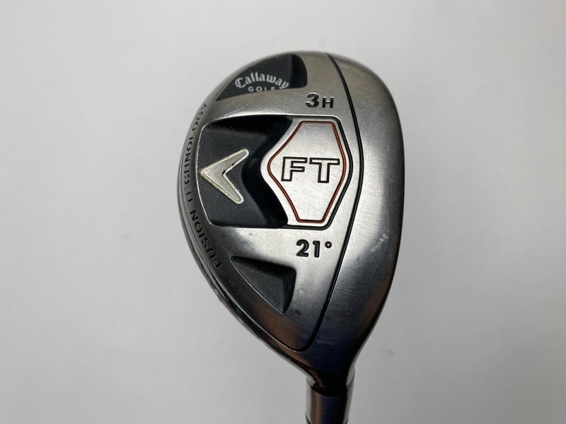 Callaway 2008 FT Hybrid 3 Hybrid 21* Fujikura M Fit-On Stiff Graphite Mens RH