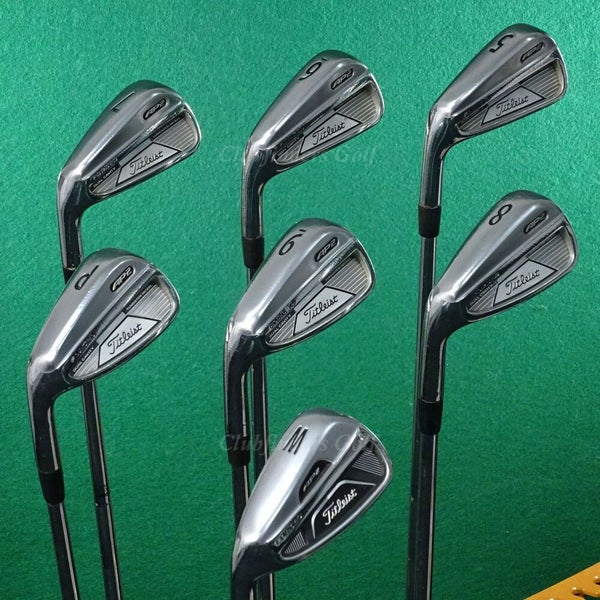 LH Titleist AP2 Forged 5-AW Iron Set Dynamic Gold X100 Steel Extra Stiff *READ*