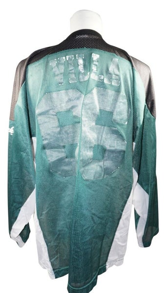Adult Xlarge - Opti Sportswear Sr XL - Ice Or Roller Green Black White Jersey
