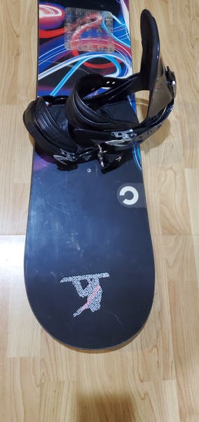 Burton Custom Superfly II Core Snowboard 135cm with Burton mission