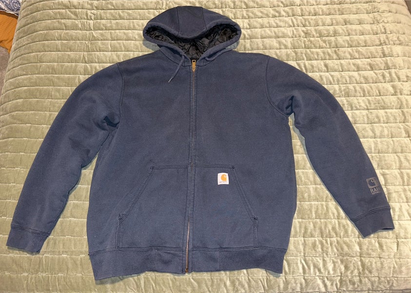 Carhart RAIN DEFENDER LOOSE FIT MIDWEIGHT THERMAL-LINED FULL-ZIP SWEATSHIRT