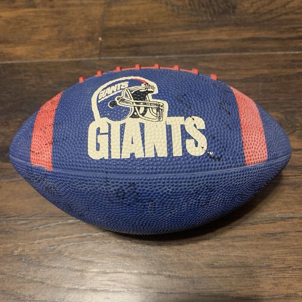 NFL ミニフットボール　HUTCH GIANTS ヴィンテージ Set of 2 New York Giants Vintage NFL Autographed Mini Hutch Team